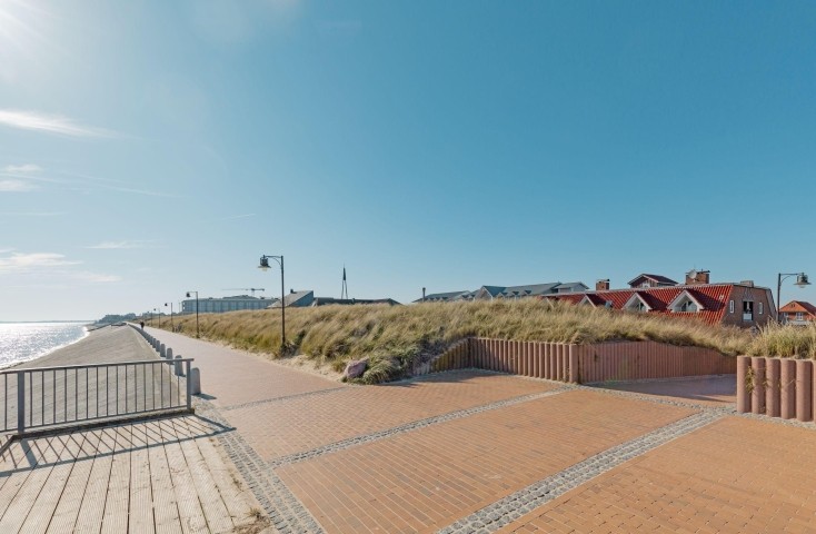 Promenade in direkter Nähe zum Haus