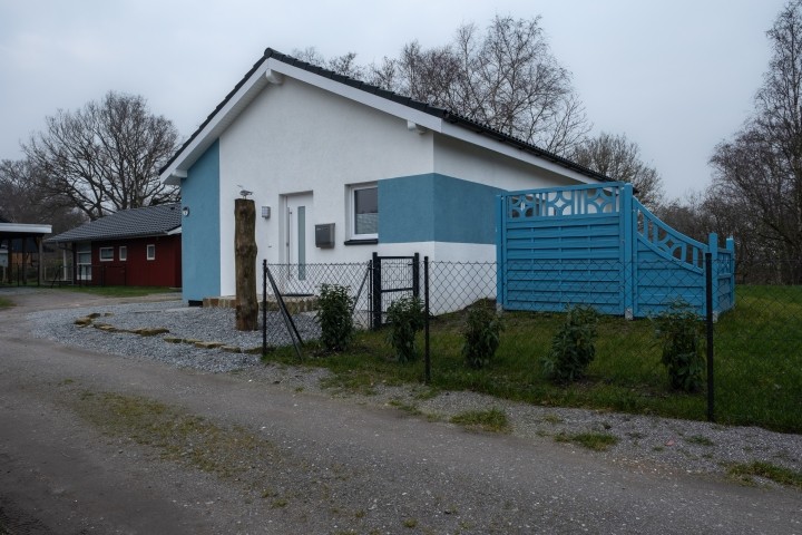 Der Garten ist komplett eingezäunt