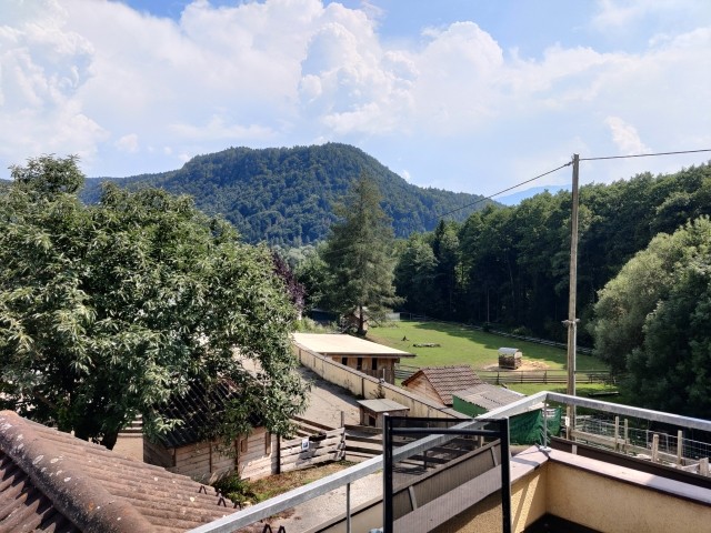 Aussicht auf die Berge in der Umgebung