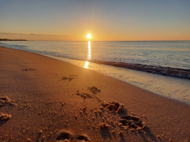 Sonnenuntergang an der Ostsee