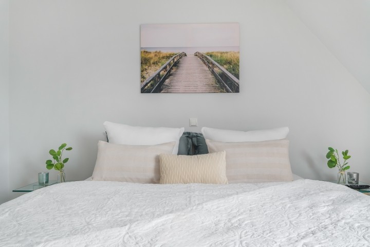 Doppelbett Boxspringbett im OG