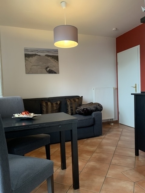 Blick in das Wohnzimmer