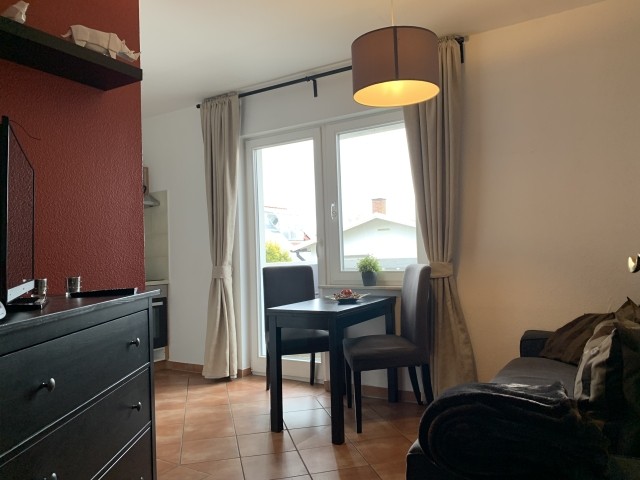 Blick in das Wohnzimmer