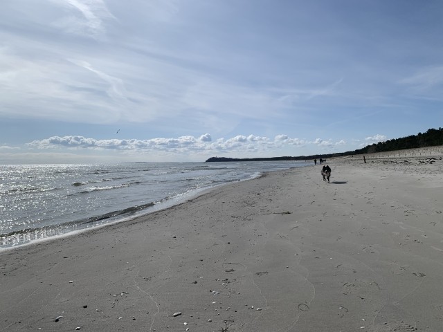 weißer Sandstrand
