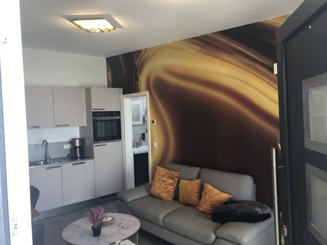 Blick in das Wohnzimmer