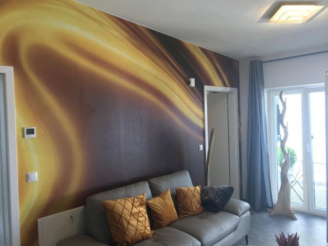 Blick in das Wohnzimmer