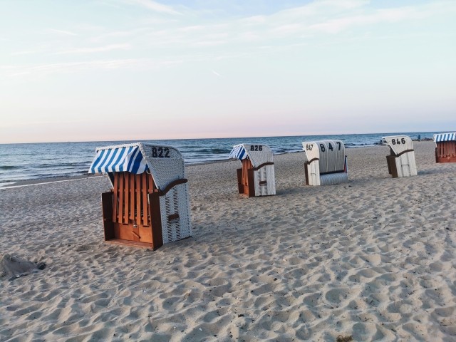 Eigener Strandkorb am Kurstrand inklusive