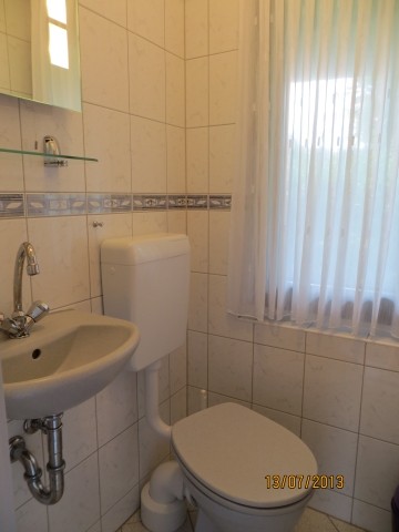 Toilette im Haus