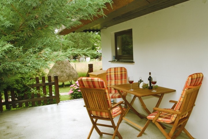 Sitzplatz auf der Terasse