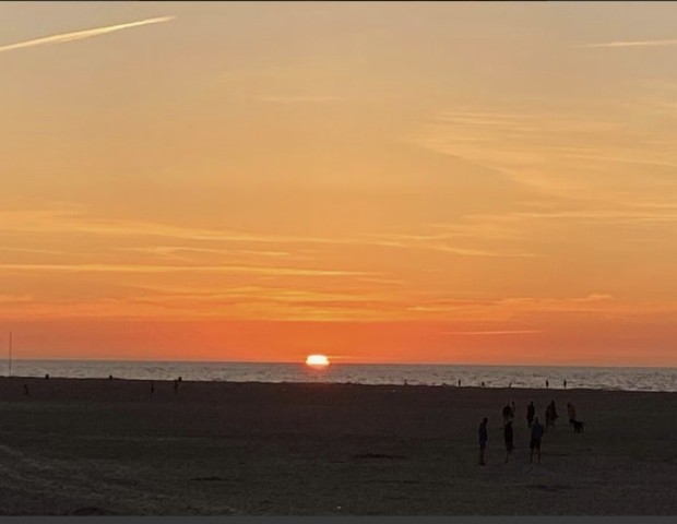 Ein Abend am Meer
