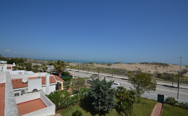 Panoamablick auf das Meer 
