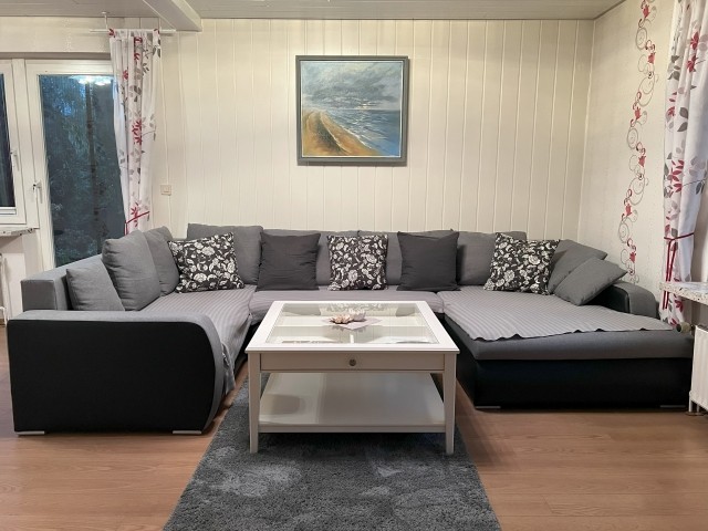 Wohnzimmer Erdgeschoss Schlafsofa