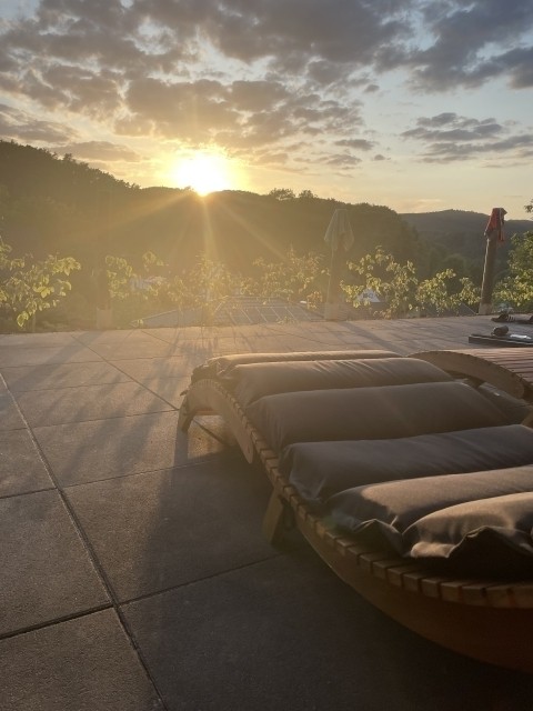 Ausblick vordere Terrasse