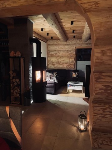 Blick ins Wohnzimmer