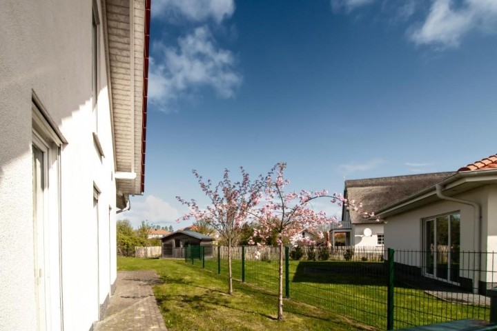 Garten umzäunt