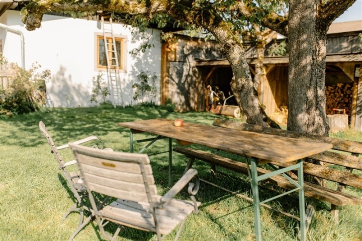 Garten und Auslaufzone