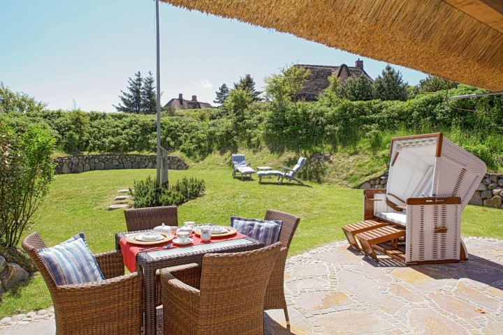 Terrasse und Garten