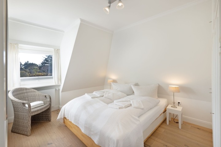 Schlafzimmer eins im OG