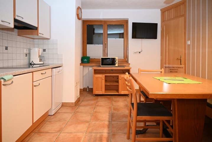 Wohnküche Ferienwohnung Sesvenna