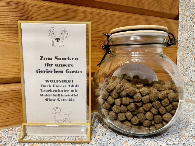 Snacks für unsere tierischen Gäste 