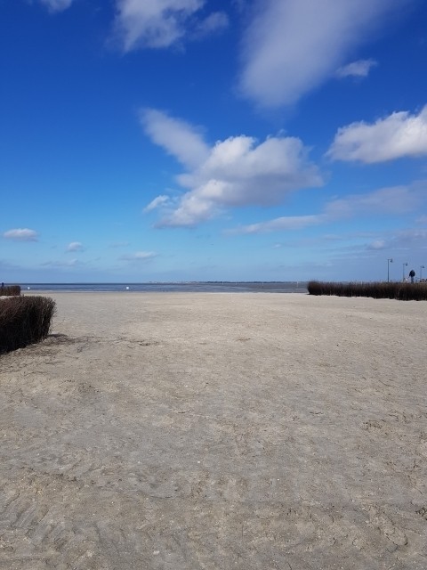 Strand im Sommer