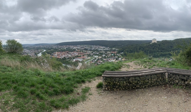 Blick über Kelheim