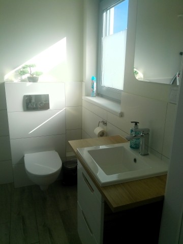 Gäste WC mit Waschmaschine