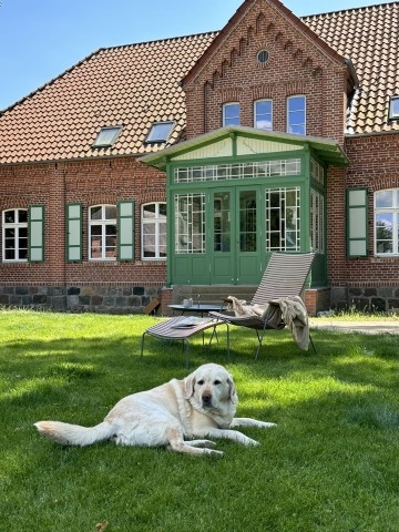 Ein umfriedetes Grundstück steht für den erholsamen Urlaub mit Hund