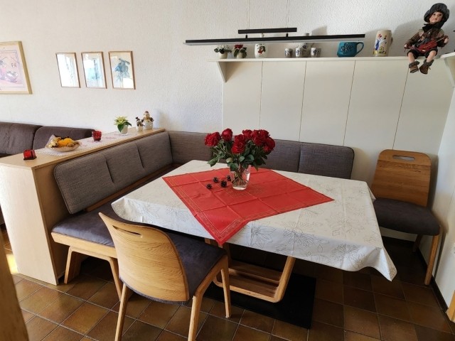 Eine gemütliche Essgruppe