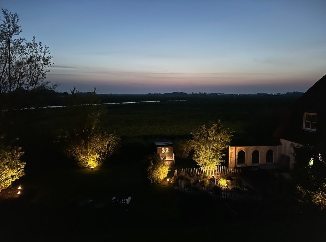 Der Garten bei Nacht