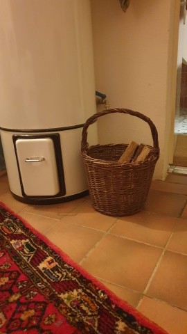 Holzofen Badezimmer