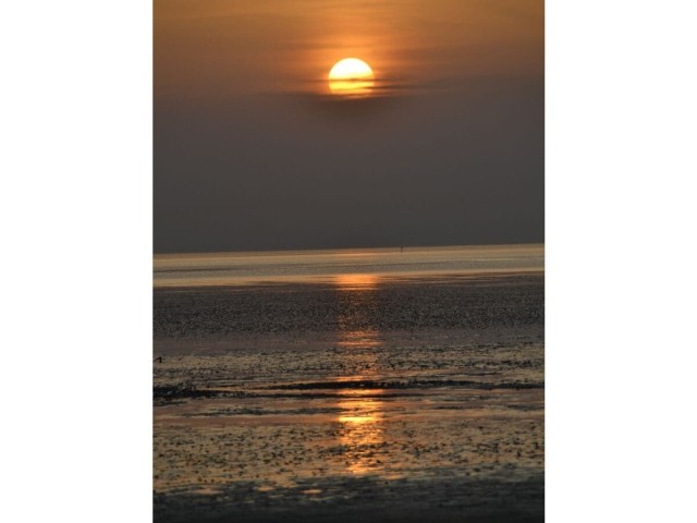 Abends am Sahlenburger Strand