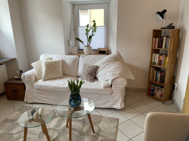 Fewo Altes Rathaus - Wohnzimmer