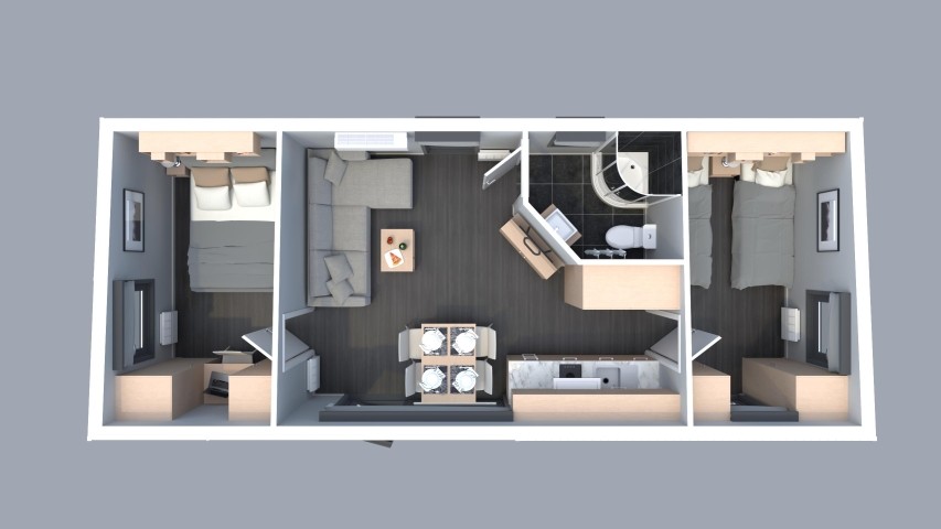 Sommer Chalet Grundriss