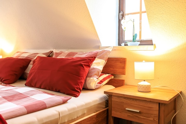 Schlafzimmer 2 für 2 Pers im DG
