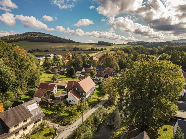 Umgebung rechts vom Haus