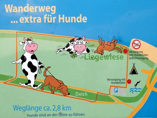 Wanderweg Hunde