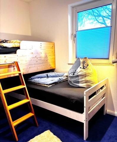 Schlafzimmer mit Stockbett