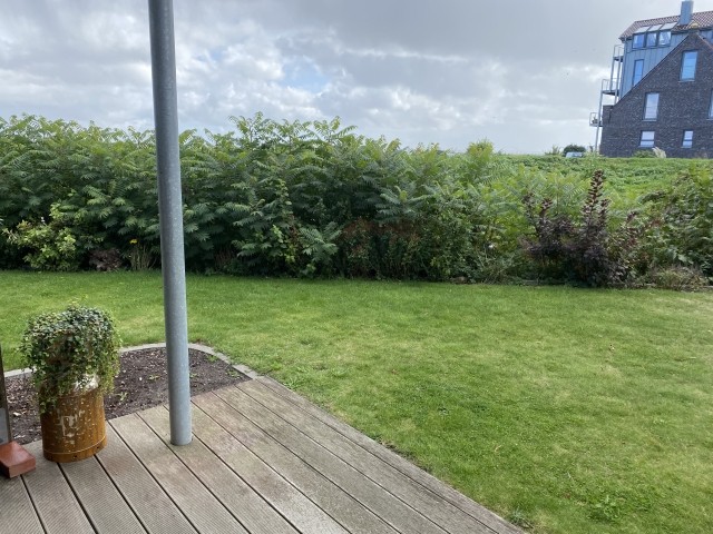 Terrasse mit Garten