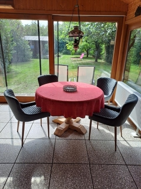 Essecke im Wintergarten