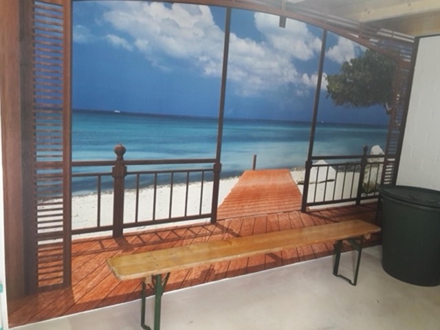 Nebenraum Terrasse - mit kleiner Küche