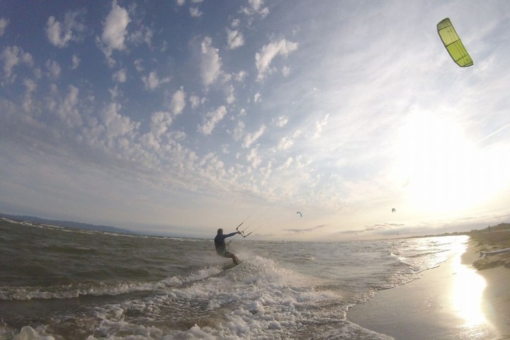Surfschule am Strand