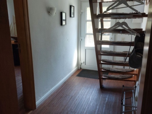 Treppe zu den Schlafzimmern