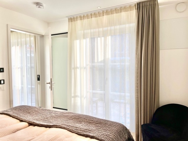 Schlafzimmer mit Morgensonne