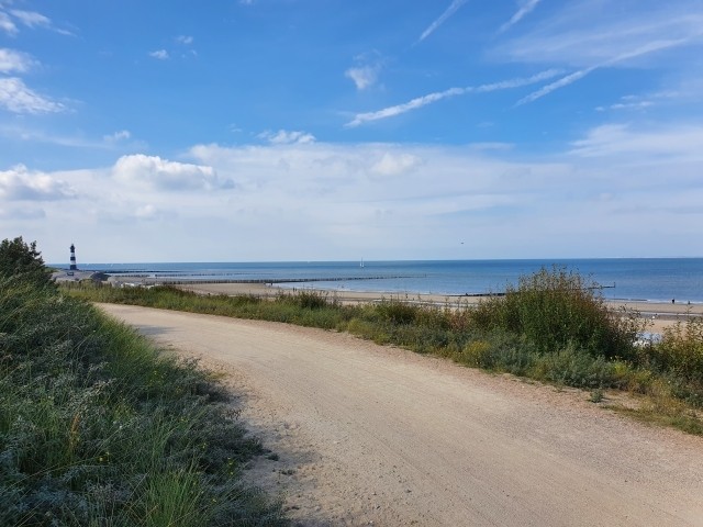 Dünenweg am Strand