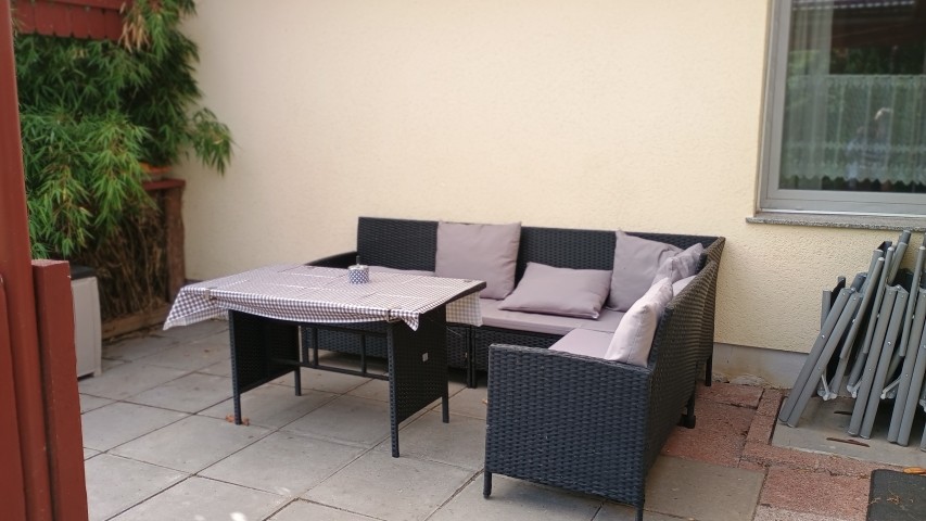 Überdachte Terrasse