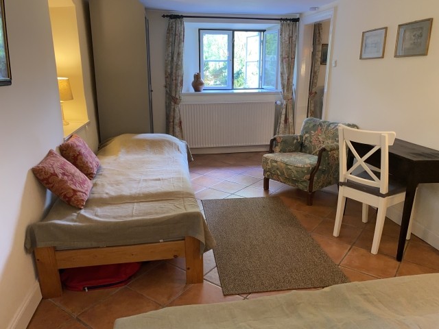 Das Schlafzimmer im Parterre