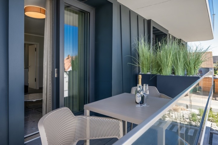 Balkon mit Meerblick (Maisonette)