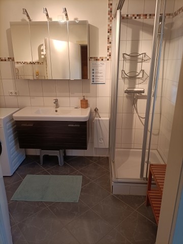 Dusche in der Einliegerwohnung