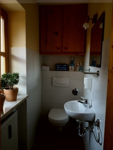 Gästetoilette im Erdgeschoss
